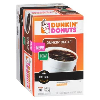 Dunkin' Donuts | 经典 K-Cups 无咖啡因咖啡胶囊,商家Walgreens,价格¥44