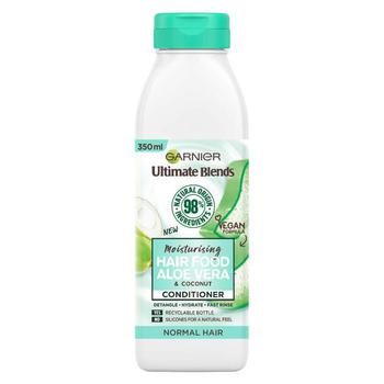 Garnier是什么牌子, Garnier | Garnier Ultimate Blends Moisturising Hair Food Aloe Vera Conditioner for Normal Hair 350ml商品图片 5折