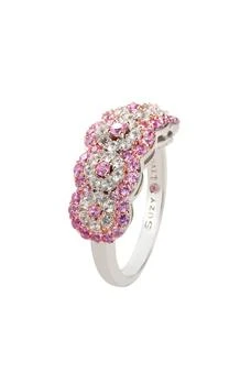 Suzy Levian | Sterling Silver Pink & White Sapphire Ring,商家Nordstrom Rack,价格¥1938