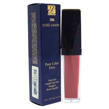 雅诗兰黛白金粉底液眉笔, Estée Lauder | Pure Color Envy Paint-On Liquid Lip Color - 306 Lava Flow by Estee Lauder for Women - 0.23 oz Lipstick商品图片 