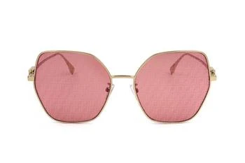 Fendi | Fendi Eyewear Butterfly Frame Sunglasses 4.8折, 独家减免邮费
