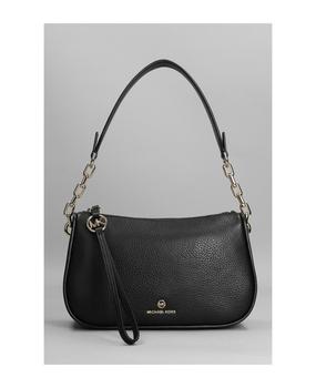 推荐Jet Set Charm Shoulder Bag In Black Leather商品