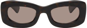 商品Etudes | Tortoiseshell Whistle Sunglasses,商家SSENSE,价格¥2404图片
