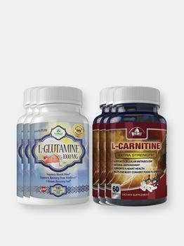 商品Totally Products | L-Glutamine and L-Carnitine Extra Strength Combo Pack,商家Verishop,价格¥403图片