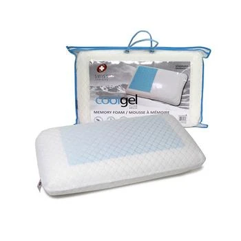 Swiss Comforts | Cool Gel Memory Foam Pillow, 22"X14",商家Macy's,价格¥840