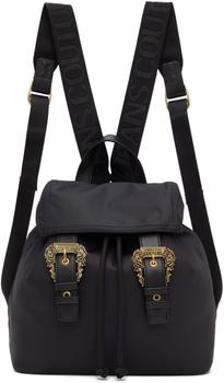 Versace | Black Nylon Couture I Backpack商品图片,
