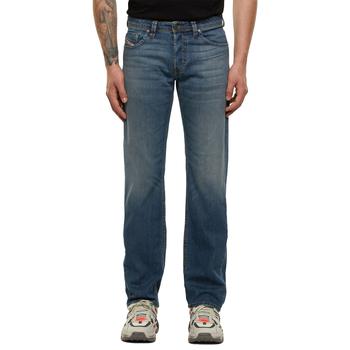 推荐Diesel Larkee 9EI Straight Stretch Jeans - Mid Blue商品