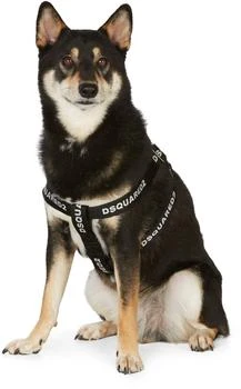 DSQUARED2 | Black Poldo Dog Couture Edition Nastro Dog Harness,商家Ssense US,价格¥3144