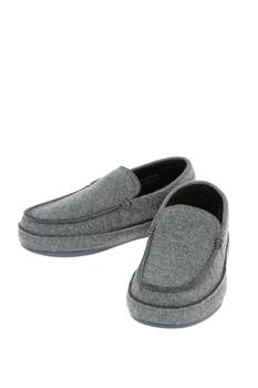 推荐Ermenegildo Zegna Men's  Grey Other Materials Slip On Sneakers商品