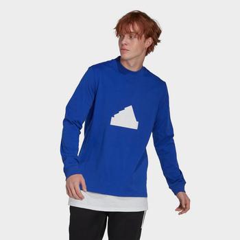 推荐Men's adidas Sportswear Logo Graphic Long-Sleeve T-Shirt商品