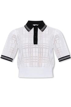 Burberry | Burberry Elenora Short-Sleeved Polo Shirt商品图片,9.5折