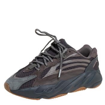 yeezy700v3, [二手商品] YEEZY | Adidas Yeezy Boost 700 V2 Geode Multicolor Nubuck And Suede Lace Up Sneakers Size 41.5商品图片 8.2折, 满1件减$100, 满减