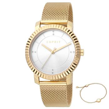商品Esprit | Esprit Gold  Quartz Metal Strap  Watch,商家SEYMAYKA,价格¥657图片