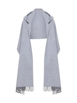 Brunello Cucinelli | Brunello Cucinelli Scarves & Wraps in Light Grey,商家Modayn,价格¥10815