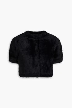 Alexander Wang | Faux fur cardigan,商家THE OUTNET US,价格¥709