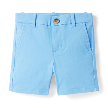 商品Twill Flat Front Shorts (Toddler/Little Kids/Big Kids)图片