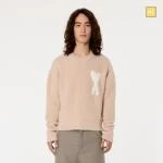 AMI | AMI女士针织衫/毛衣UKS025-KN0032-685,商家Beyond Italylux,价格¥2923