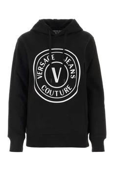 Versace | Versace Jeans Couture Logo Printed Drawstring Hoodie 4.1折起, 独家减免邮费