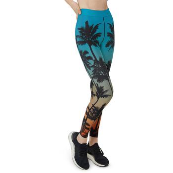 推荐Cor designed by Ultracor Womens California Printed Fitness Athletic Leggings商品