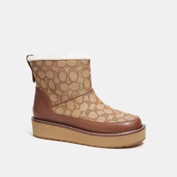 Coach | Coach Outlet Indi Bootie In Signature Jacquard 4.3折