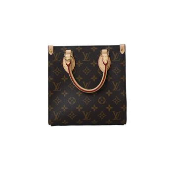 推荐Louis Vuitton Sac Plat BB Bag Monogram Brown商品