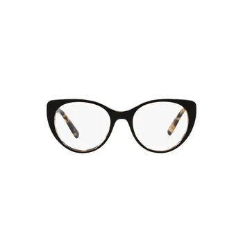 Miu Miu | Miu Miu  MU 06TV 3891O1 50mm Womens Cat Eye Eyeglasses 50mm 2.7折