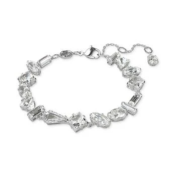 Swarovski | Rhodium-Plated Mixed Crystal Flex Bracelet,商家Macy's,价格¥1200
