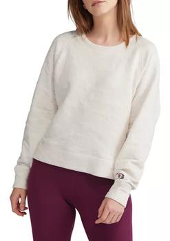 推荐Women's Soft Touch Double Knit Camo Crew Sweatshirt商品