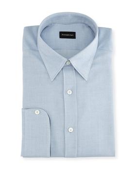 zegna 衬衫精选, Zegna | Men's Woven Cotton Regular-Fit Dress Shirt商品图片 