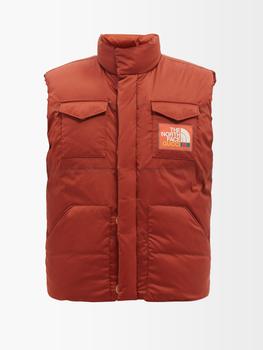 Gucci | X The North Face padded ripstop gilet商品图片,