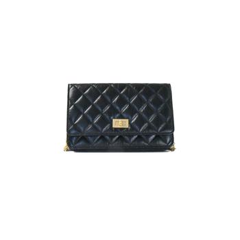 Chanel | Chanel 2.55 Calfskin Gold HW Wallet on Chain商品图片,