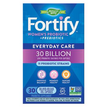 Nature's Way | Primadophilus Fortify Women's Probiotic 30 Billion, Vegetarian Capsules商品图片,第2件5折, 满免