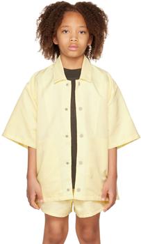 Essentials | Kids Yellow Nylon Shirt商品图片,