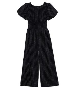 商品Habitual | Tucked Velour Jumpsuit (Big Kids),商家Zappos,价格¥464图片