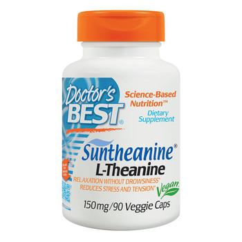 Doctor's Best | Suntheanine L-Theanine, 150mg, Veggie Caps商品图片,独家减免邮费
