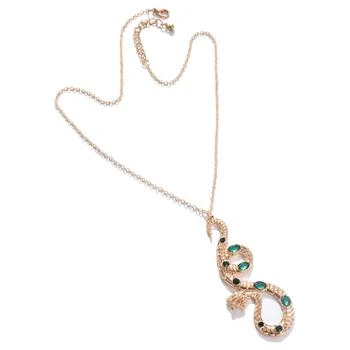 SOHI | Gold-toned  Green Gold-plated Necklace,商家Premium Outlets,价格¥286