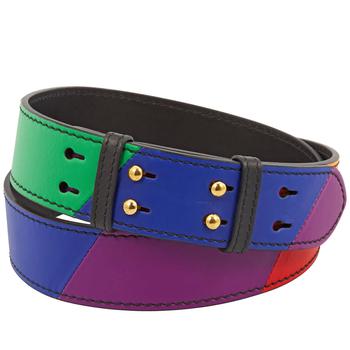 Burberry | Burberry Rainbow Leather Handbag Belt Strap商品图片,5.5折