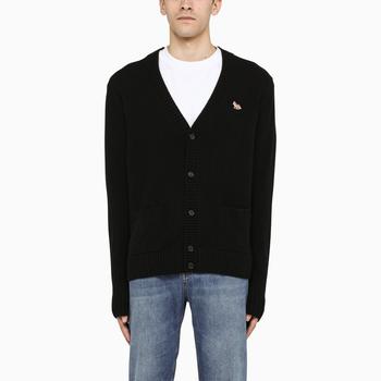 推荐Black wool cardigan商品