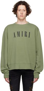 amiri卫衣, AMIRI | Khaki Cotton Sweatshirt商品图片 