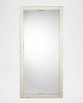 Jamie Young | Monroe Mother-of-Pearl Rectangle Floor Mirror, 60",商家Neiman Marcus,价格¥12884