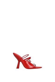 Salvatore Ferragamo | Sandals Leather Red Flame 7.1折