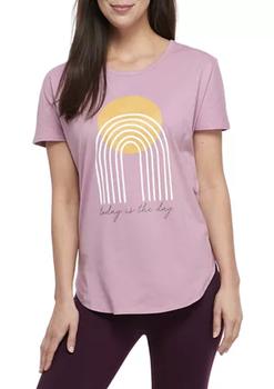 Wonderly | Studio Petite Short Sleeve Sun Arch Graphic T-Shirt商品图片,3.3折
