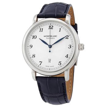万宝龙手表推荐, MontBlanc | Star Legacy Automatic Silvery White Dial Mens Watch 117575商品图片 6.6折