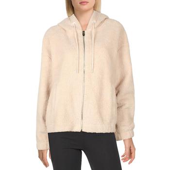 Marc New York by Andrew Marc | Marc New York Performance Womens Juniors Faux Shearling Sweatshirt Hoodie商品图片,4.5折×额外9折, 额外九折