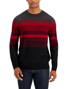 Club Room | Mens Wool Blend Crewneck Pullover Sweater 4.3折