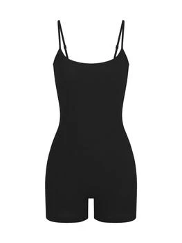 SKIMS | Soft Lounge Scoop Onesie Bodysuit,商家Saks Fifth Avenue,价格¥527