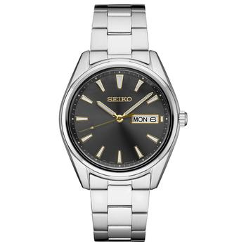 精工罐头, Seiko | Men's Essential Stainless Steel Bracelet Watch 40.2mm商品图片 9折