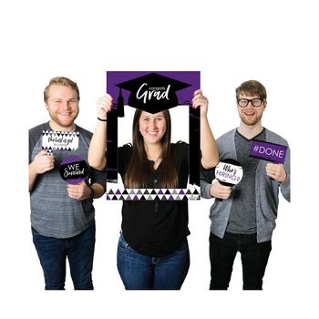 商品Purple Grad - Best is Yet to Come - Selfie Photo Booth Picture Frame & Props图片