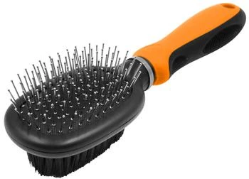 Pet Life | Pet Life  Flex Series 2-in-1 Dual-Sided Pin and Bristle Grooming Pet Brush,商家Premium Outlets,价格¥133