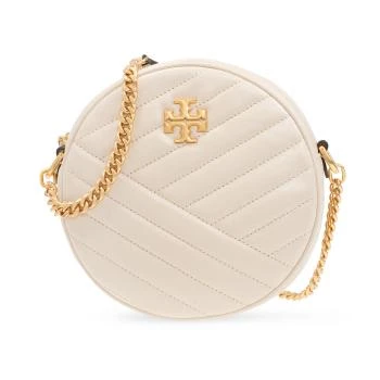 推荐TORY BURCH 女士奶油色绗缝皮革圆形斜挎包 80975-108商品